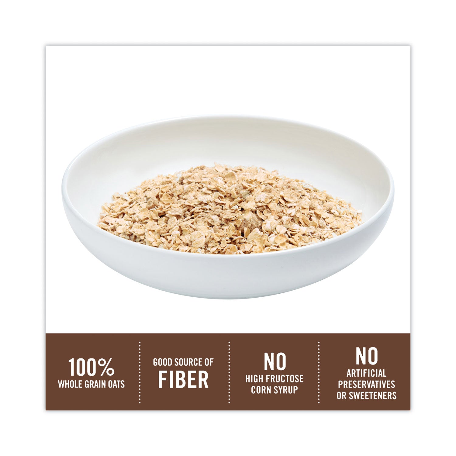 Instant Oatmeal, Maple and Brown Sugar, 1.51 oz Packet, 40/Carton, Ships in 1-3 Business Days