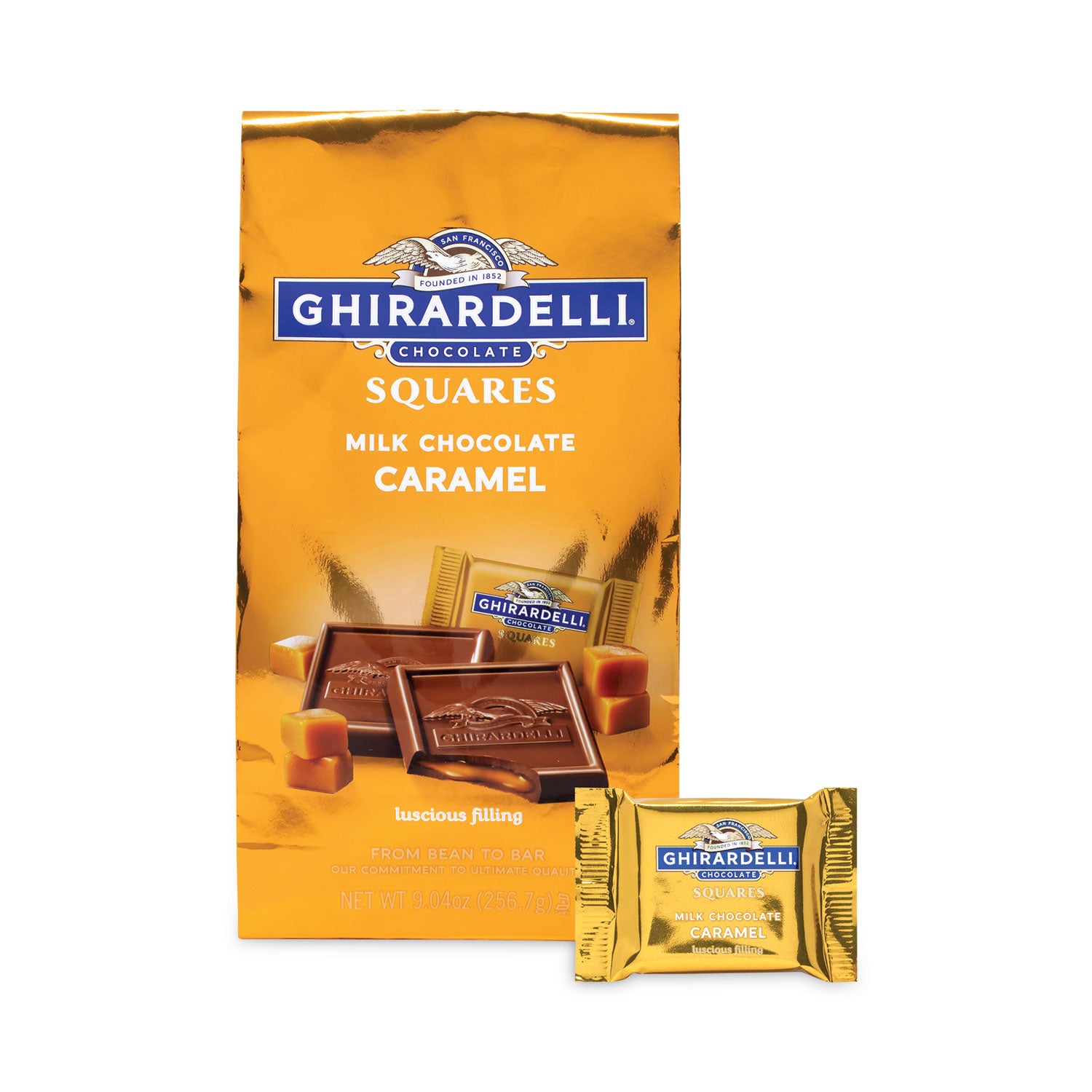 milk-chocolate-and-caramel-chocolate-squares-904-oz-bags-2-bags-pack-ships-in-1-3-business-days_grr30001034 - 1