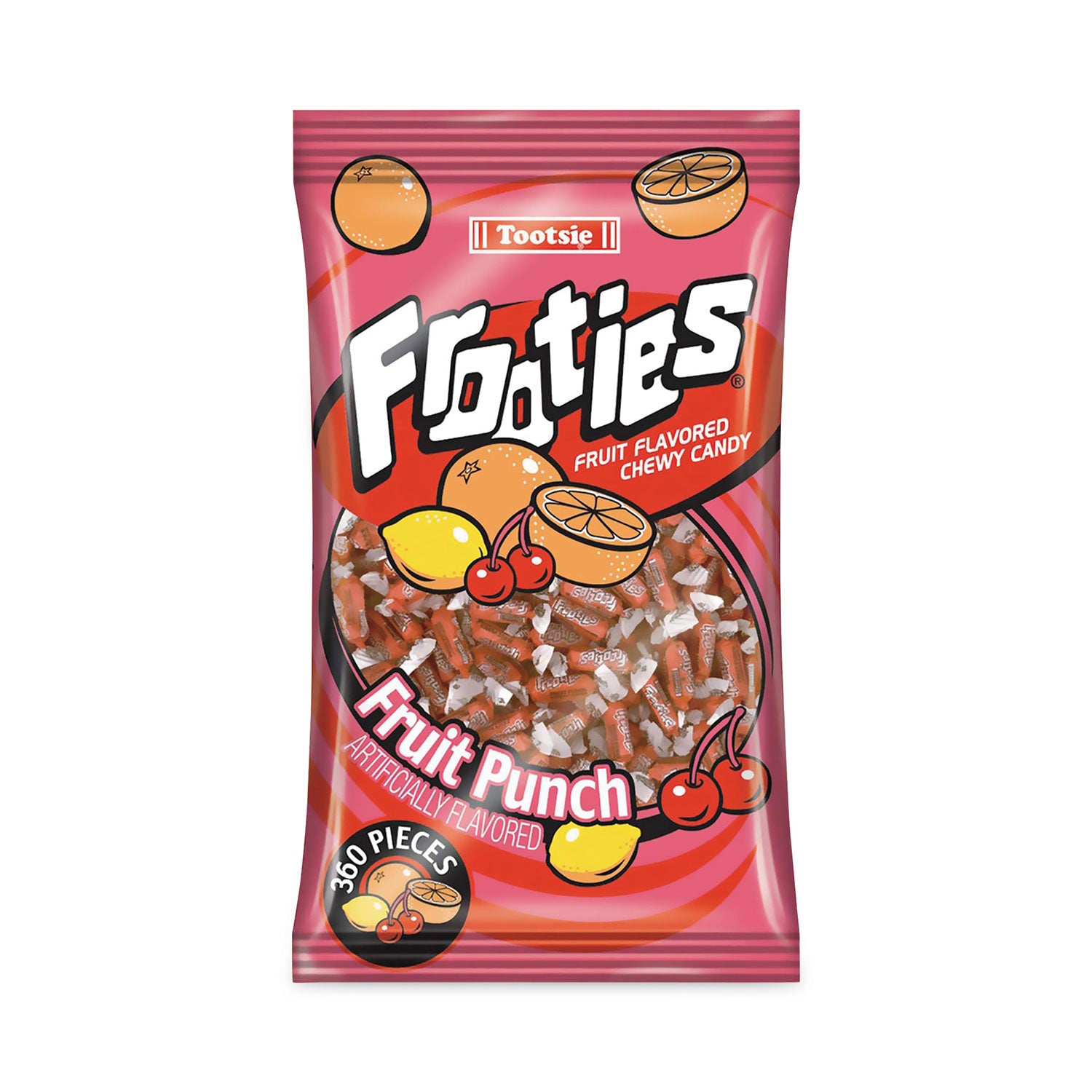 Frooties, Fruit Punch, 38.8 oz Bag, 360 Pieces/Bag, Ships in 1-3 Business Days
