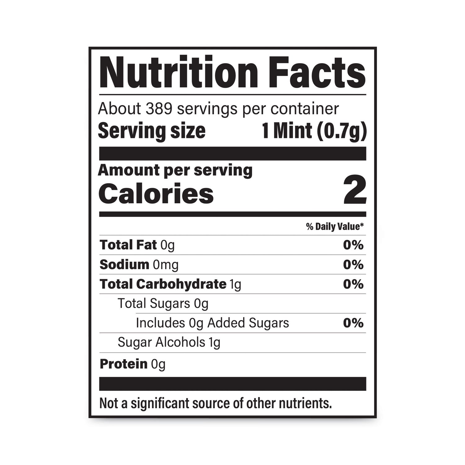 Arctic Peppermint Mints, 1.2 oz, 8 Tins/Pack, Ships in 1-3 Business Days