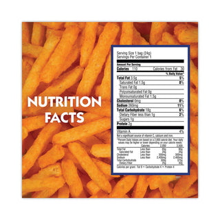 Hot Fries, Spicy Hot, 0.85 oz Bag, 72/Carton Ships in 1-3 Business Days