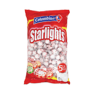 Peppermint Starlight Mints, 5 lb Bag, Ships in 1-3 Business Days