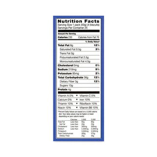 belVita Breakfast Biscuits, Blueberry, 1.76 oz Pack, 25 Packs/Carton, Ships in 1-3 Business Days
