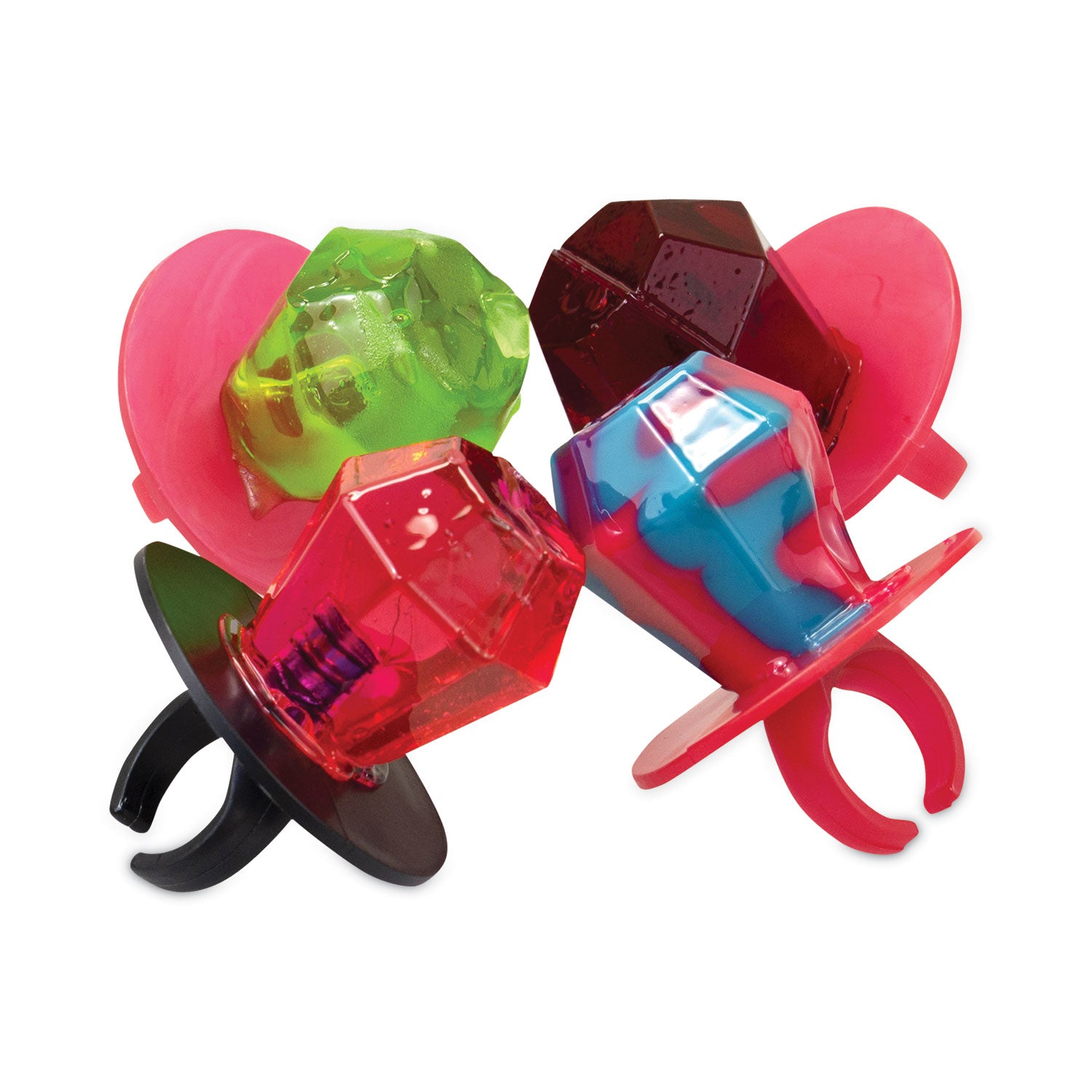 Ring Pop Lollipops, Assorted Flavors, 0.5 oz, 40 Piece Tub, Ships in 1-3 Business Days