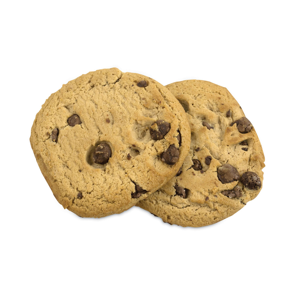 Homestyle Chocolate Chip Cookies, 2.5 oz Pack, 2 Cookies/Pack, 60 Packs/Carton, Ships in 1-3 Business Days