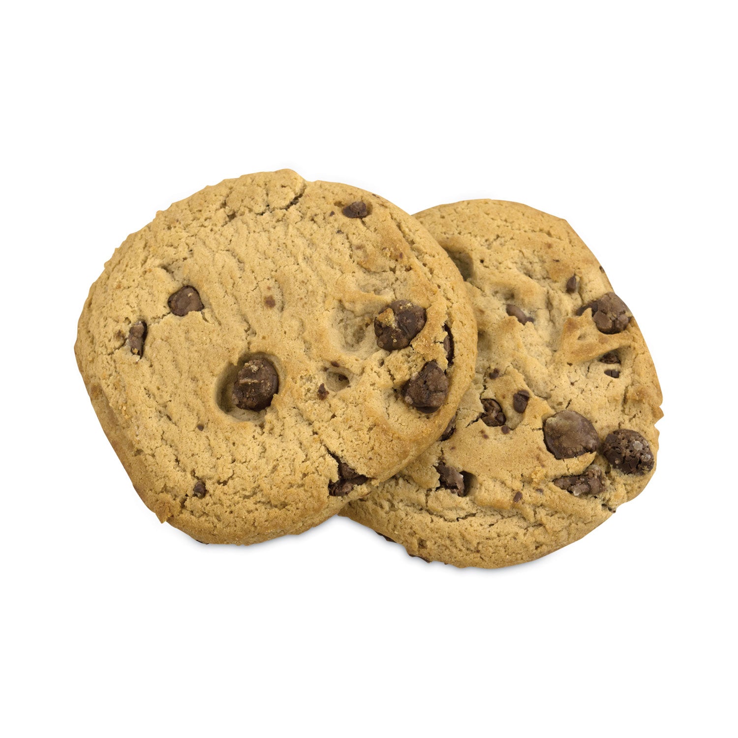Homestyle Chocolate Chip Cookies, 2.5 oz Pack, 2 Cookies/Pack, 60 Packs/Carton, Ships in 1-3 Business Days