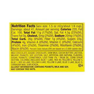 Milk Chocolate Peanut Candies, 62 oz Tub, Ships in 1-3 Business Days
