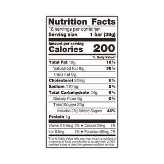 Candy Bar, 1.4 oz Bar, 18/Carton, Ships in 1-3 Business Days