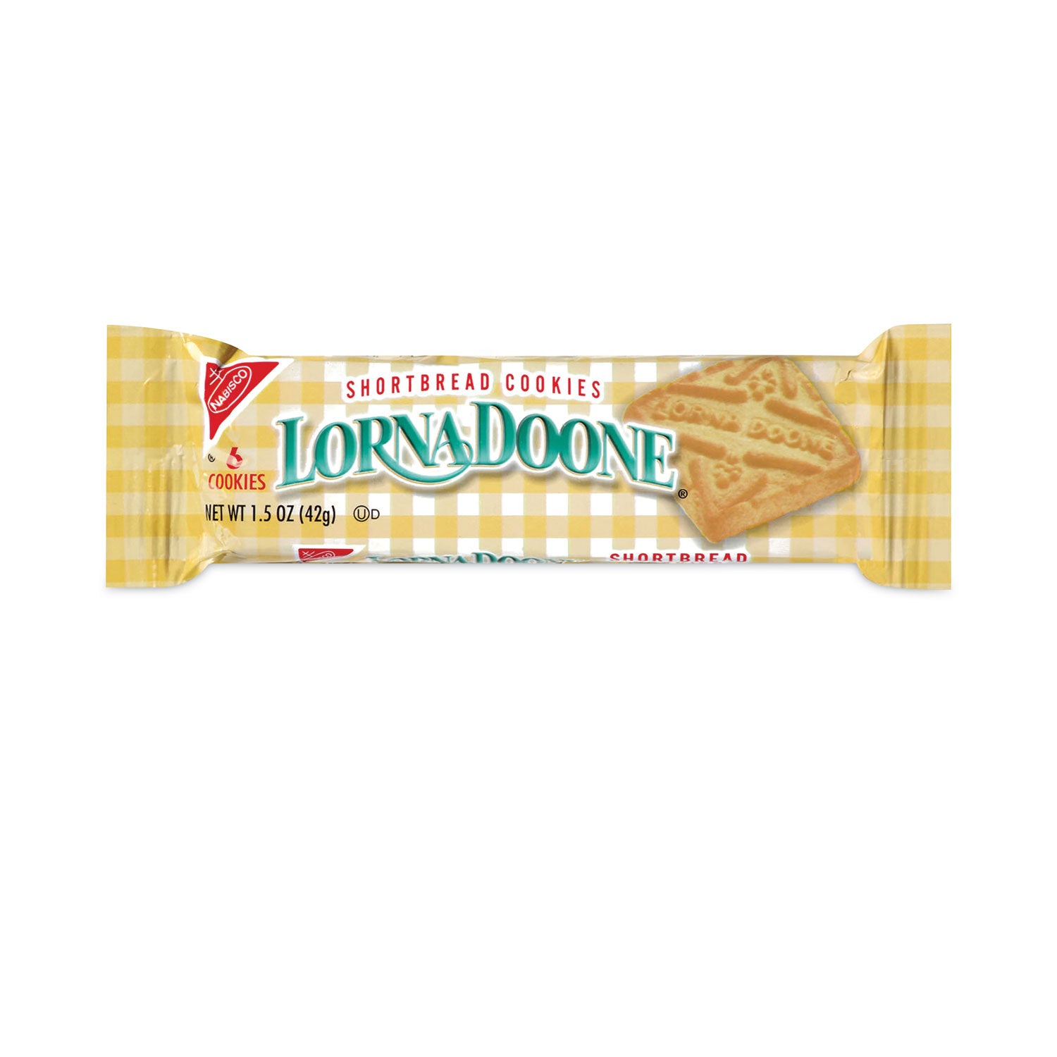 Lorna Doone Shortbread Cookies, 1.5 oz Packet, 30 Packets/Carton, Ships in 1-3 Business Days