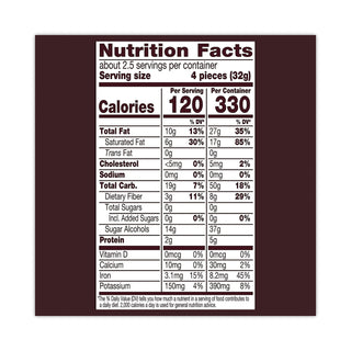 Miniatures Special Dark Sugar-Free Chocolate, 3 oz Bag, 12 Bags/Carton, Ships in 1-3 Business Days
