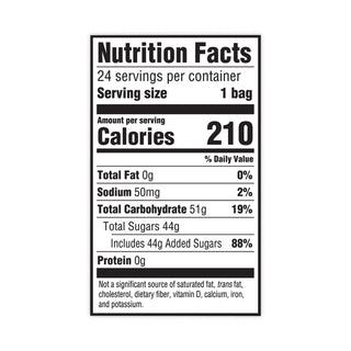 Chewy Candy, Assorted, 2 oz Bags, 24/Pack, Ships in 1-3 Business Days