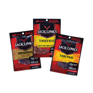 Beef Jerky Variety Pack, 1.5 oz, 9/Carton, Ships in 1-3 Business Days