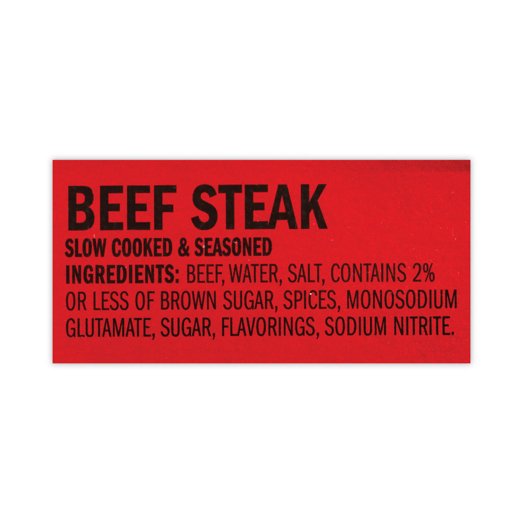 Beef Steak, Original, 1 oz, 12/Box, Ships in 1-3 Business Days