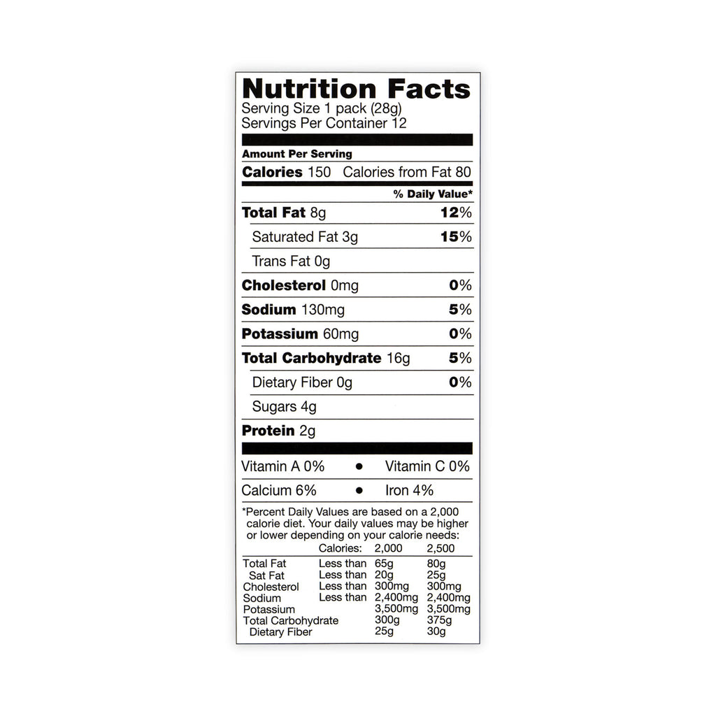 Ritz Bits Cheese Sandwich Crackers, 1 oz Pouch, 48 Pouches/Carton, Ships in 1-3 Business Days