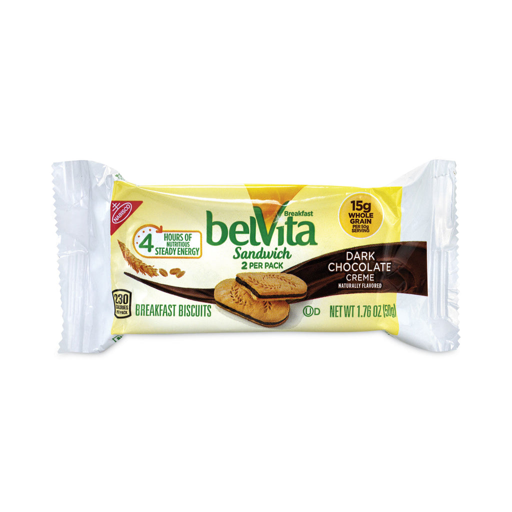 belvita-breakfast-biscuits-dark-chocolate-creme-breakfast-sandwich-176-oz-pack-25-pk-carton-ships-in-1-3-business-days_grr22000570 - 1
