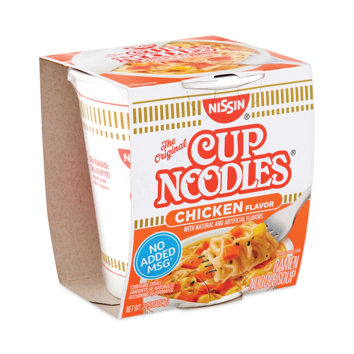 Cup Noodles, Chicken, 2.25 oz Cup, 24 Cups/Carton, Ships in 1-3 Business Days