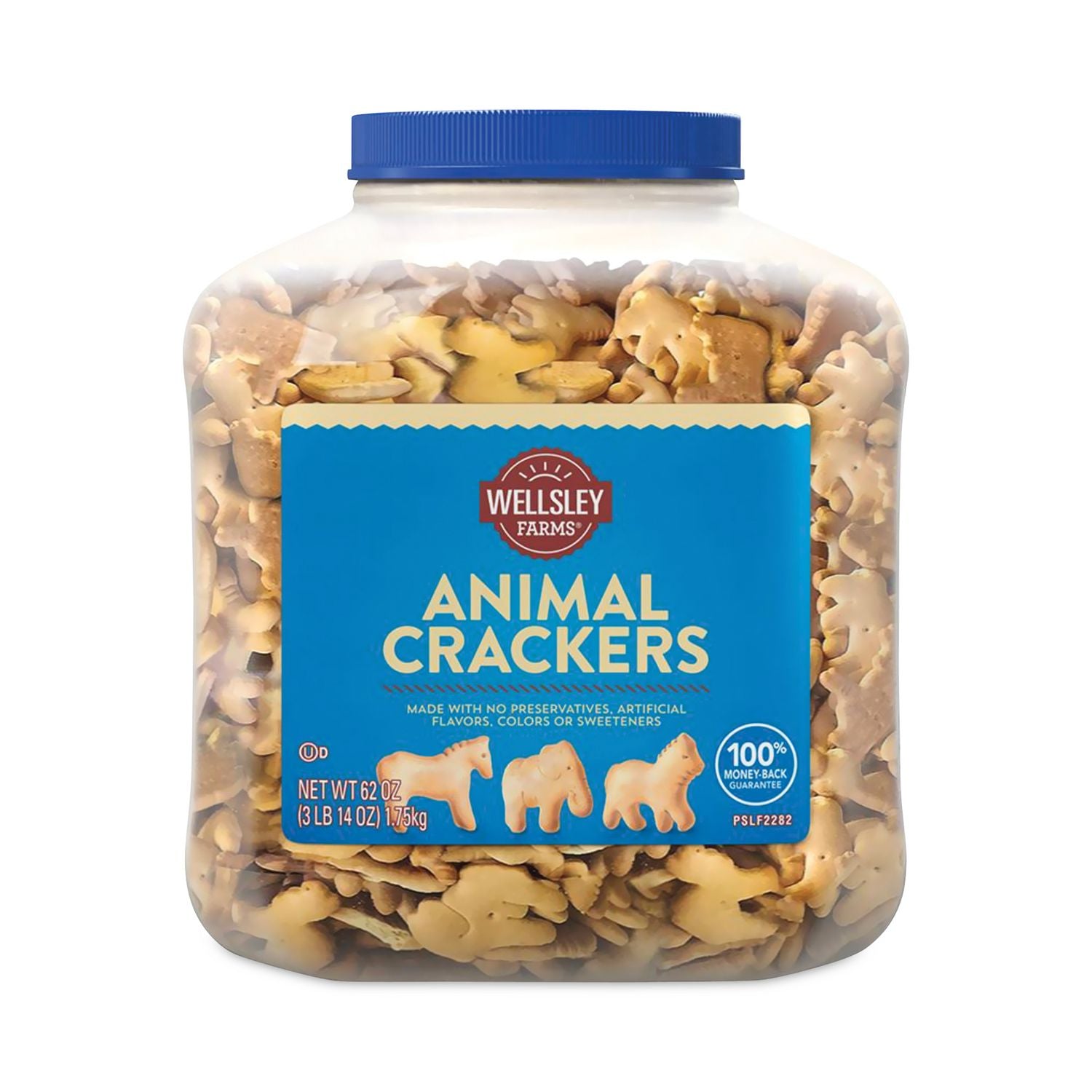 Animal Crackers, 62 oz Tub, Ships in 1-3 Business Days