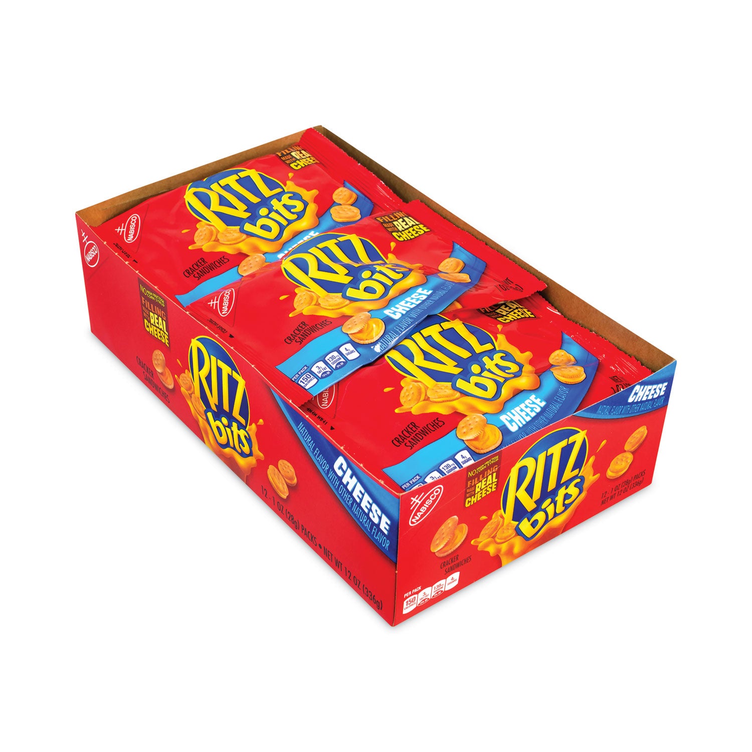 ritz-bits-cheese-sandwich-crackers-1-oz-pouch-48-pouches-carton-ships-in-1-3-business-days_grr30400071 - 1