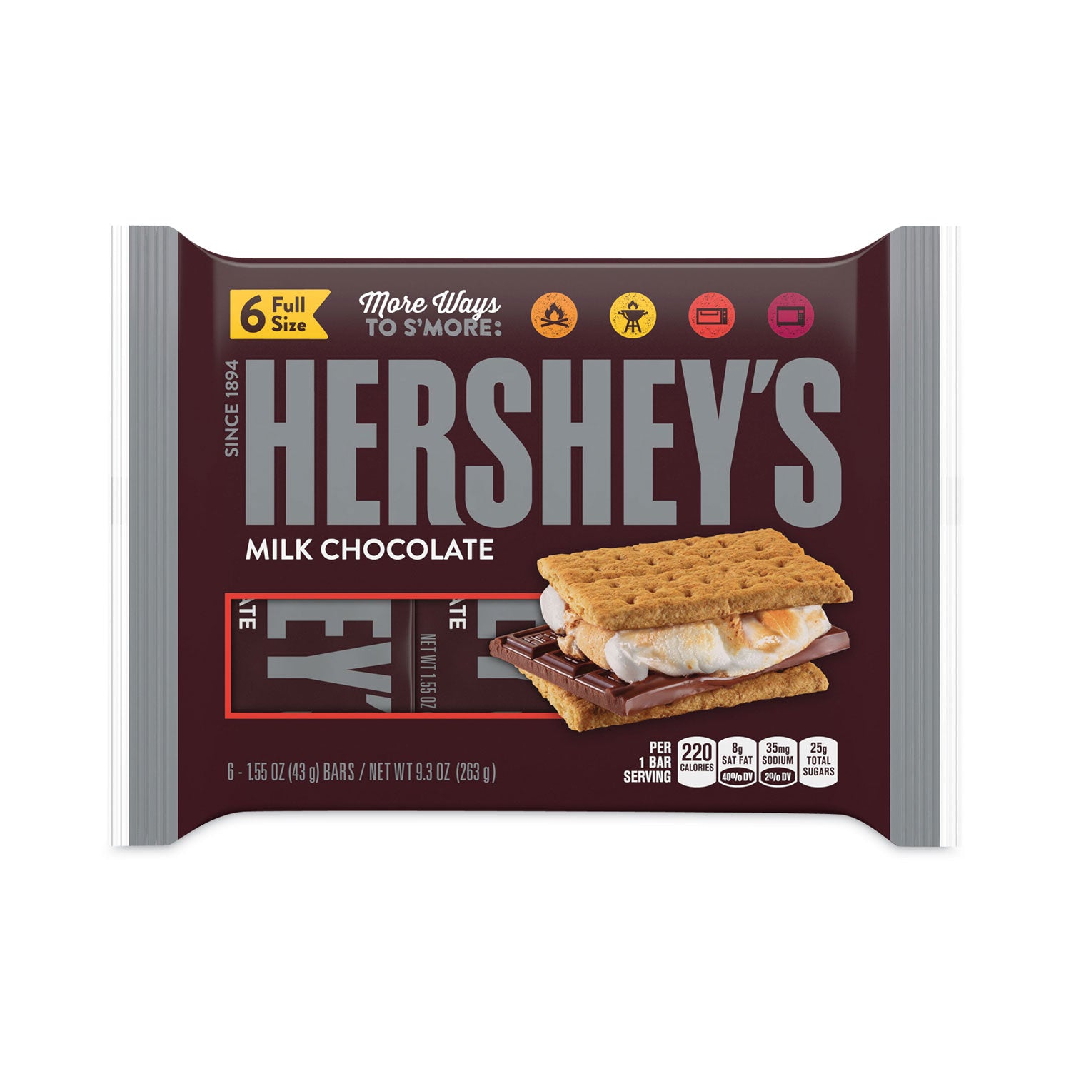 milk-chocolate-bar-155-oz-bar-6-bars-pack-2-packs-box-ships-in-1-3-business-days_grr24601029 - 1