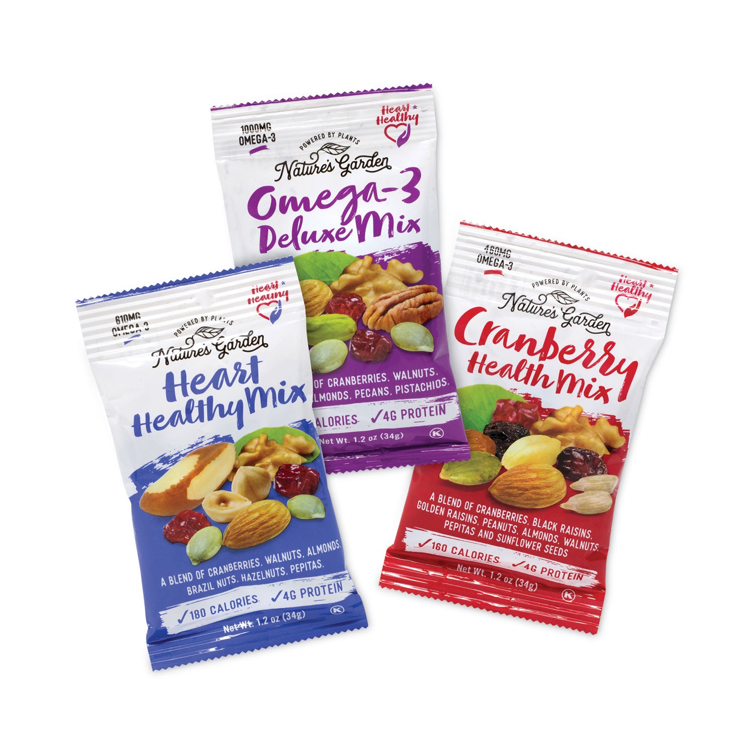 Healthy Trail Mix Snack Packs, 1.2 oz Pouch, 50 Pouches/Carton Ships in 1-3 Business Days