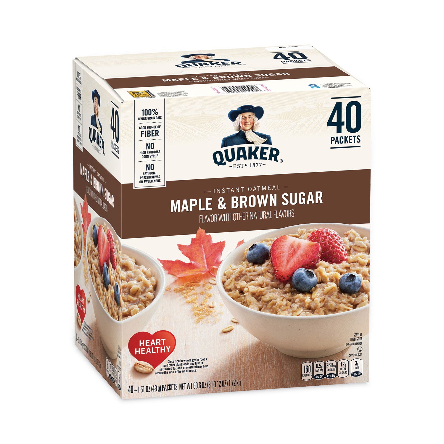 instant-oatmeal-maple-and-brown-sugar-151-oz-packet-40-carton-ships-in-1-3-business-days_grr22000754 - 2