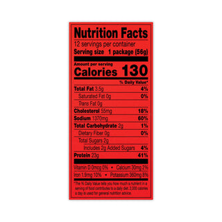Jumbo Original Beef Steak, 2 oz, 12/Box, Ships in 1-3 Business Days