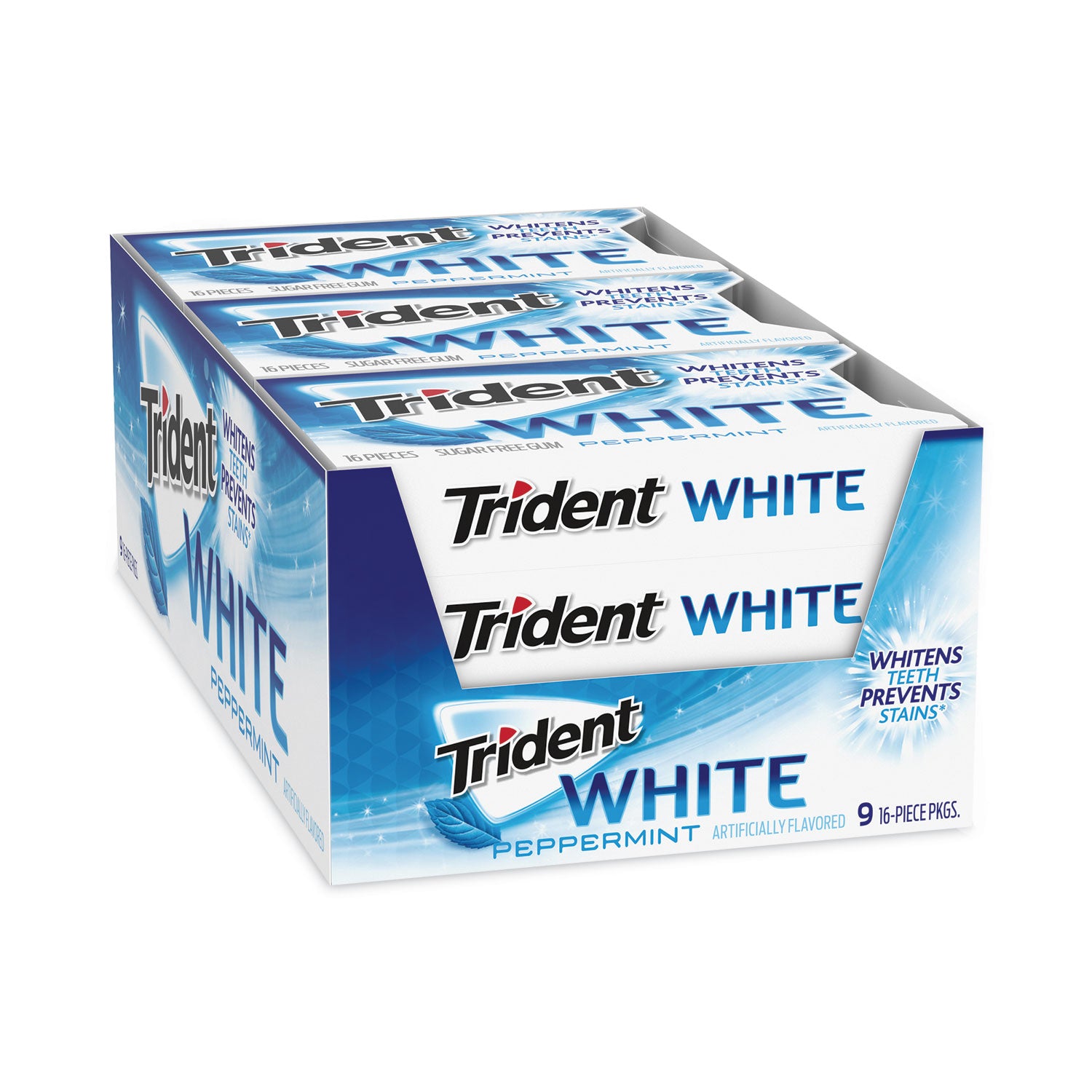 sugar-free-gum-white-peppermint16-pieces-pack-9-packs-carton-ships-in-1-3-business-days_grr20902451 - 2