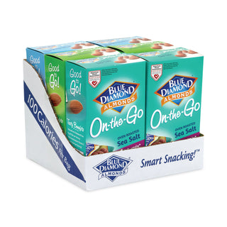 Almonds Variety Pack, Assorted Flavors, 0.6 oz Pouch, 7 Pouches/Box, 6 Boxes/Carton, Ships in 1-3 Business Days