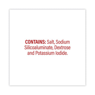 Iodized Salt Packet, 0.6 g Packet, 3,000/Carton, Ships in 1-3 Business Days