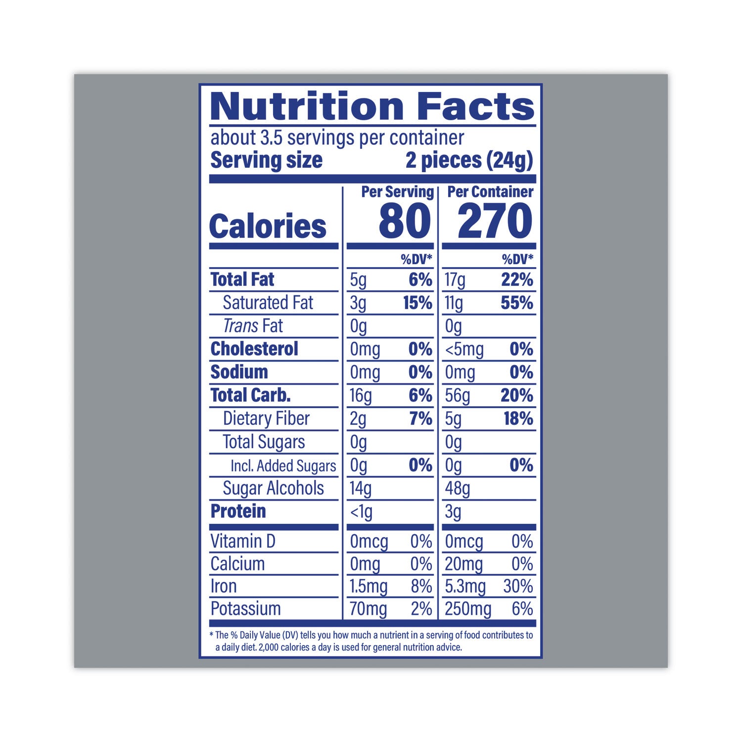 Sugar Free Peppermint Pattie, 3 oz Peg Bags, 12/Carton, Ships in 1-3 Business Days