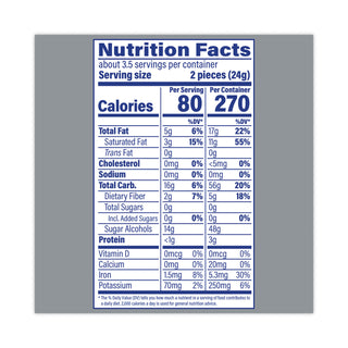 Sugar Free Peppermint Pattie, 3 oz Peg Bags, 12/Carton, Ships in 1-3 Business Days