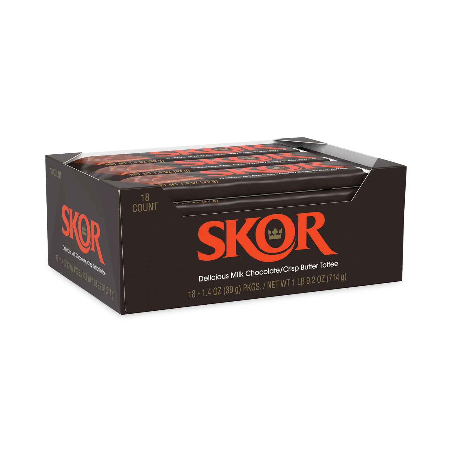 Candy Bar, 1.4 oz Bar, 18/Carton, Ships in 1-3 Business Days