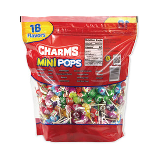 Mini Pops, 3.74 lb Bag, Assorted Flavors, 300/Bag, Ships in 1-3 Business Days