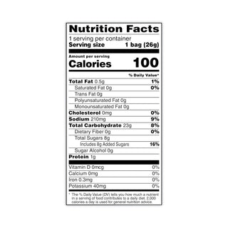 Rice Crisps, Caramel, 0.91 oz Bag, 60 Bags/Carton, Ships in 1-3 Business Days