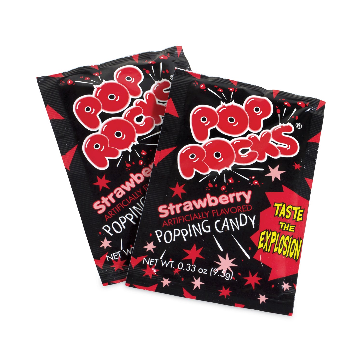 Sugar Candy,Strawberry, 0.33 oz Pouches, 24/Carton, Ships in 1-3 Business Days