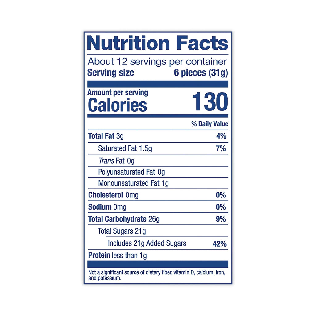 Fruit Chews, Sweet and Sour, 12.7 oz, 3/Pack, Ships in 1-3 Business Days