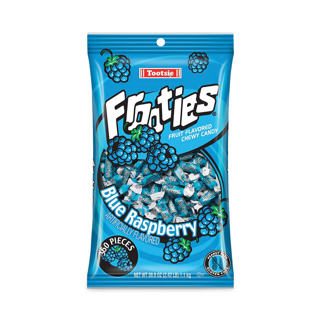 Frooties, Blue Raspberry, 38.8 oz Bag, 360 Pieces/Bag, Ships in 1-3 Business Days