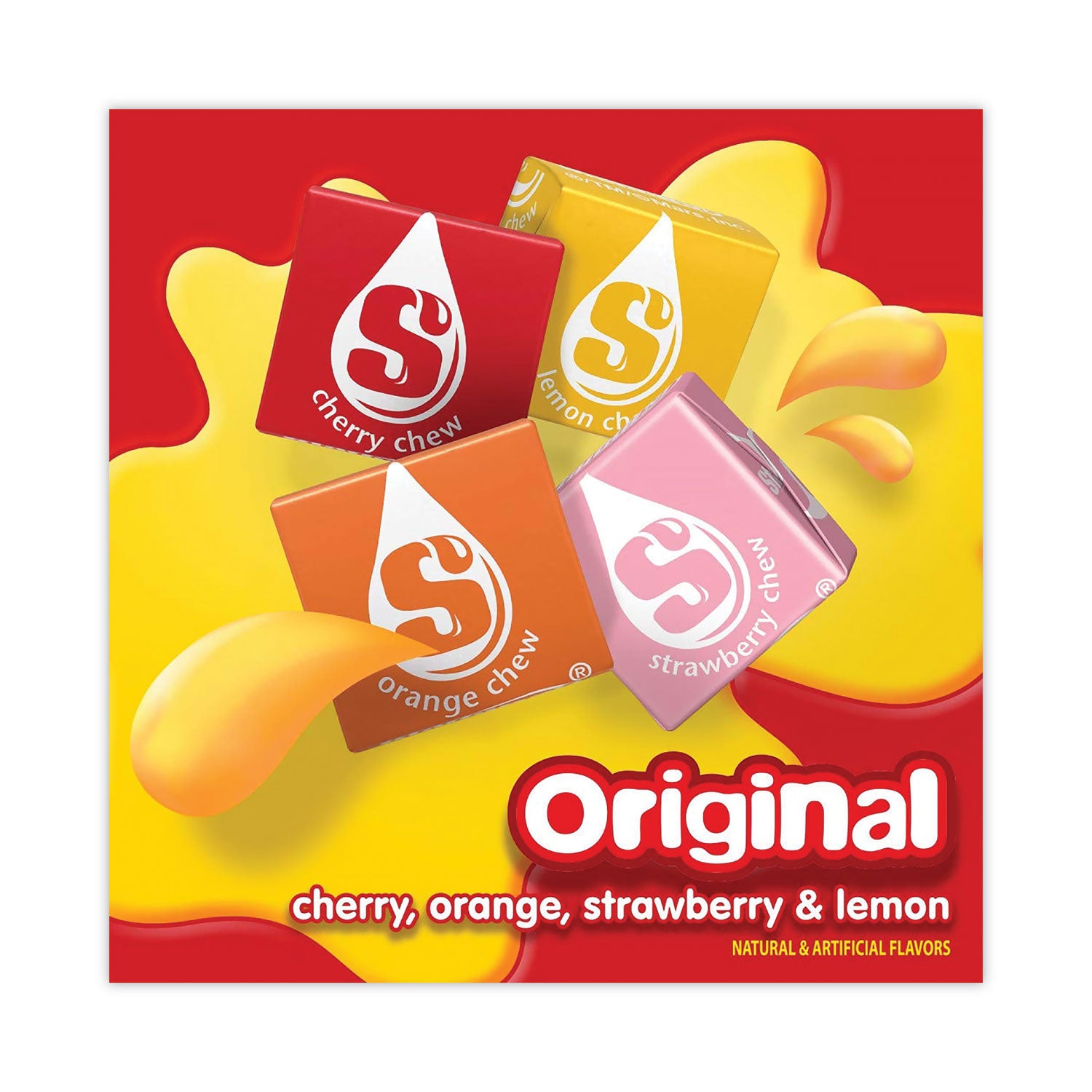 Original Fruit Chews, Assorted, 50 oz Bag, Ships in 1-3 Business Days