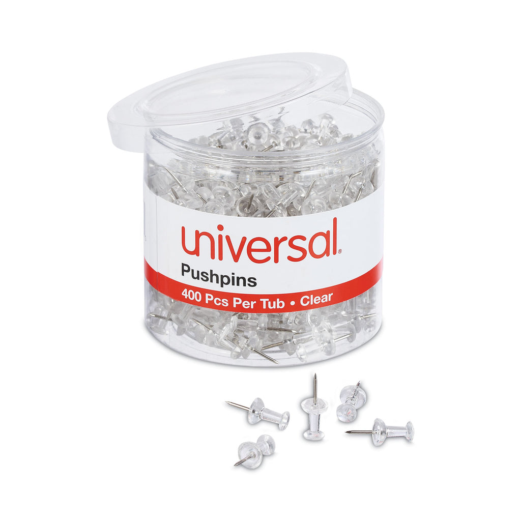 clear-push-pins-plastic-clear-038-400-pack_unv31306 - 2