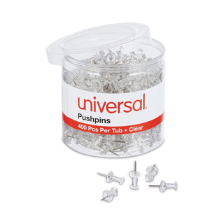 clear-push-pins-plastic-clear-038-400-pack_unv31306 - 2