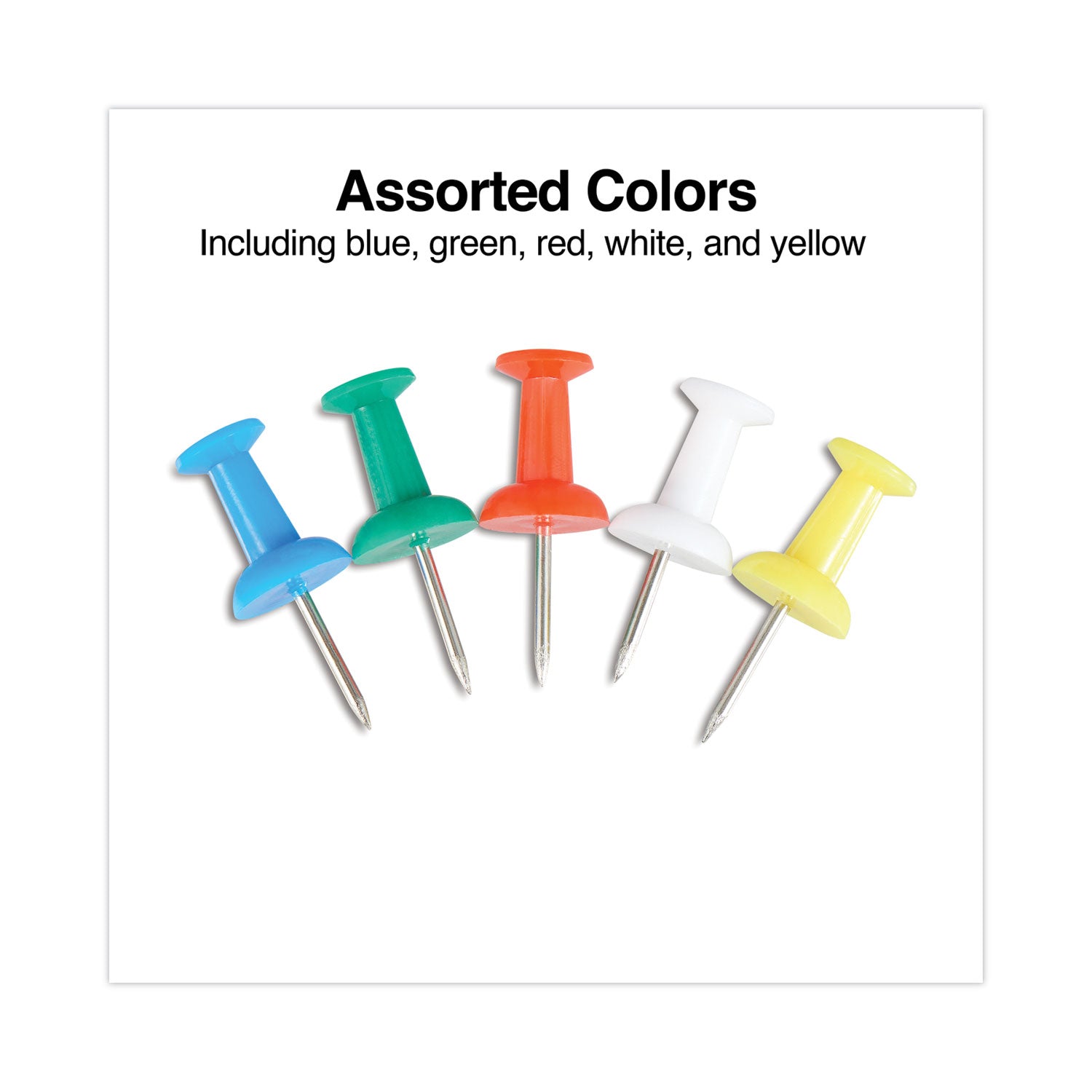 colored-push-pins-plastic-assorted-038-400-pack_unv31314 - 4