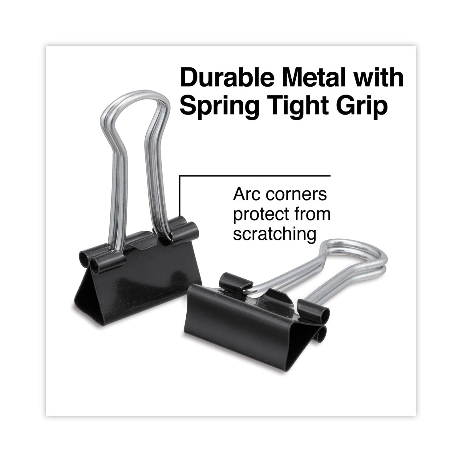 binder-clips-value-pack-small-black-silver-36-box_unv10200vp3 - 3