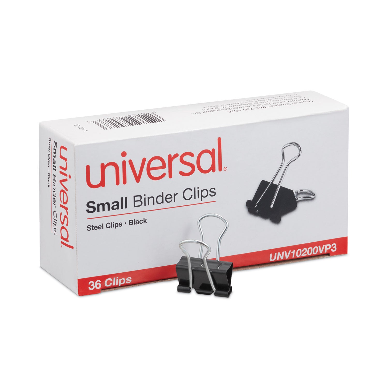 binder-clips-value-pack-small-black-silver-36-box_unv10200vp3 - 2