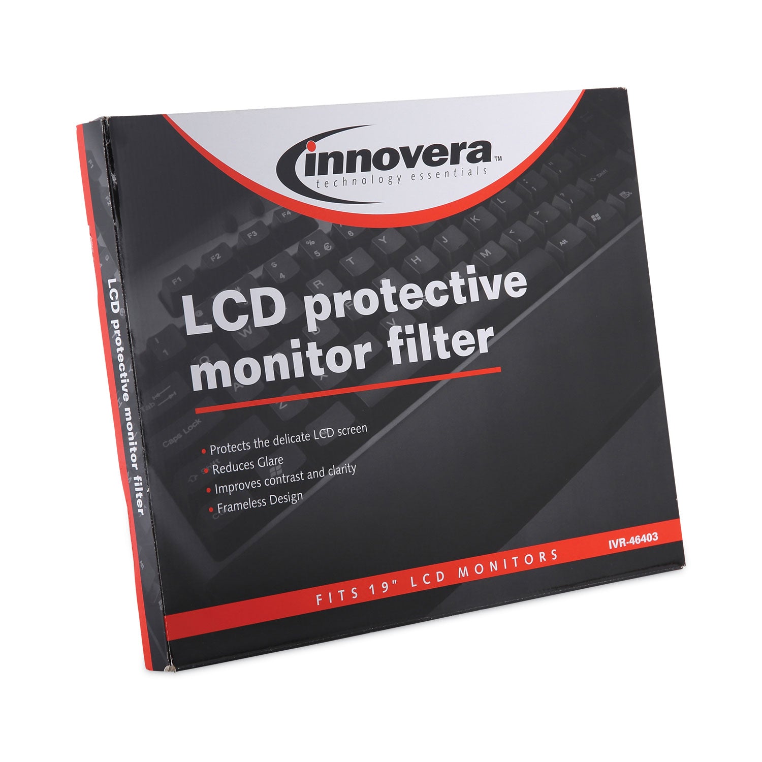 Protective Antiglare LCD Monitor Filter for 19" Flat Panel Monitor - 