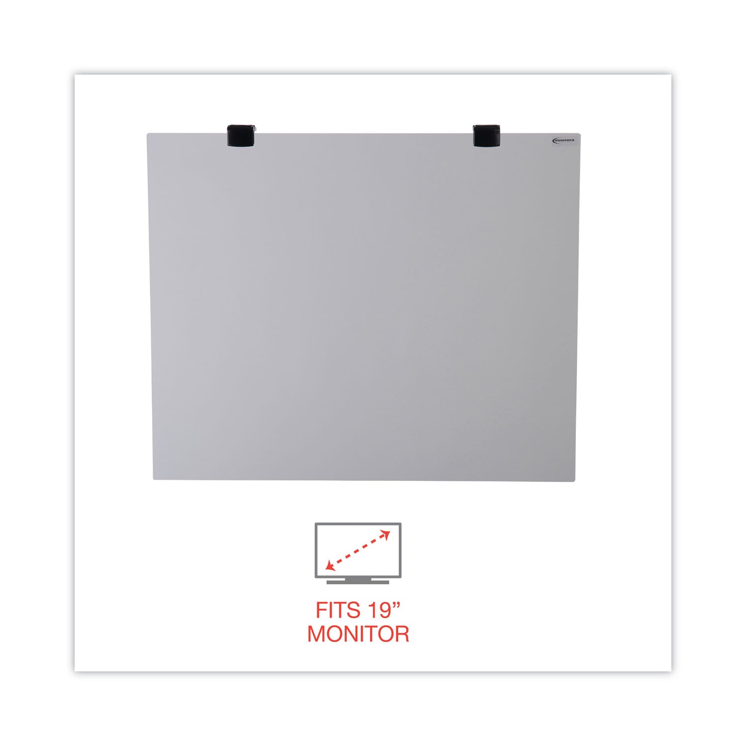 Protective Antiglare LCD Monitor Filter for 19" Flat Panel Monitor - 