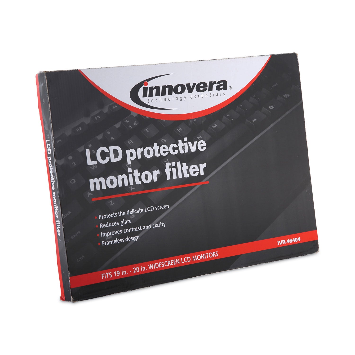 Protective Antiglare LCD Monitor Filter for 19" to 20" Widescreen Flat Panel Monitor, 16:10 Aspect Ratio