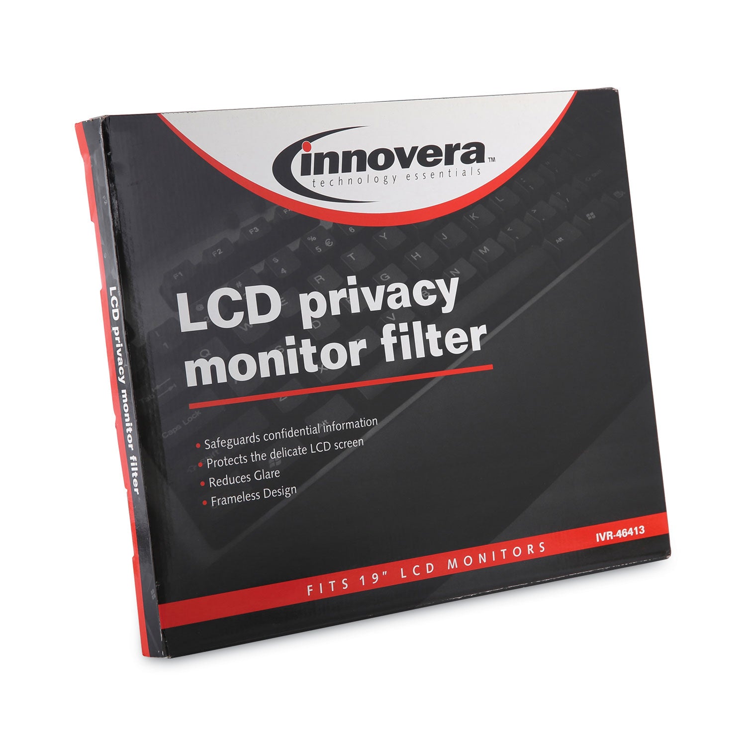 Premium Antiglare Blur Privacy Monitor Filter for 19" to 20" Flat Panel Monitor - 