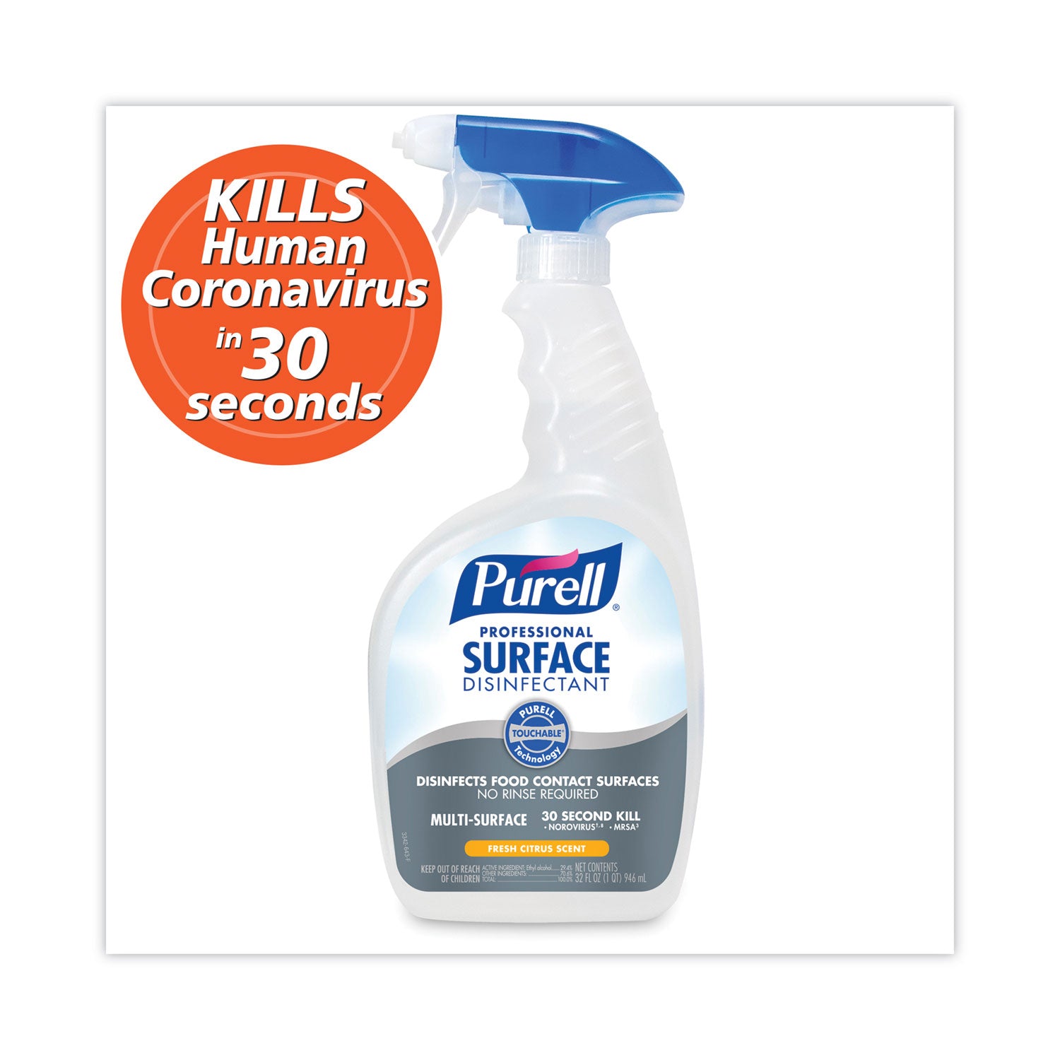 professional-surface-disinfectant-fresh-citrus-32-oz-spray-bottle-6-carton_goj334206 - 1