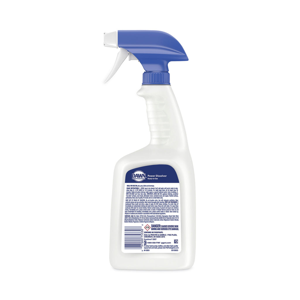 Liquid Ready-To-Use Grease Fighting Power Dissolver Spray, 32 oz Trigger On Spray Bottle