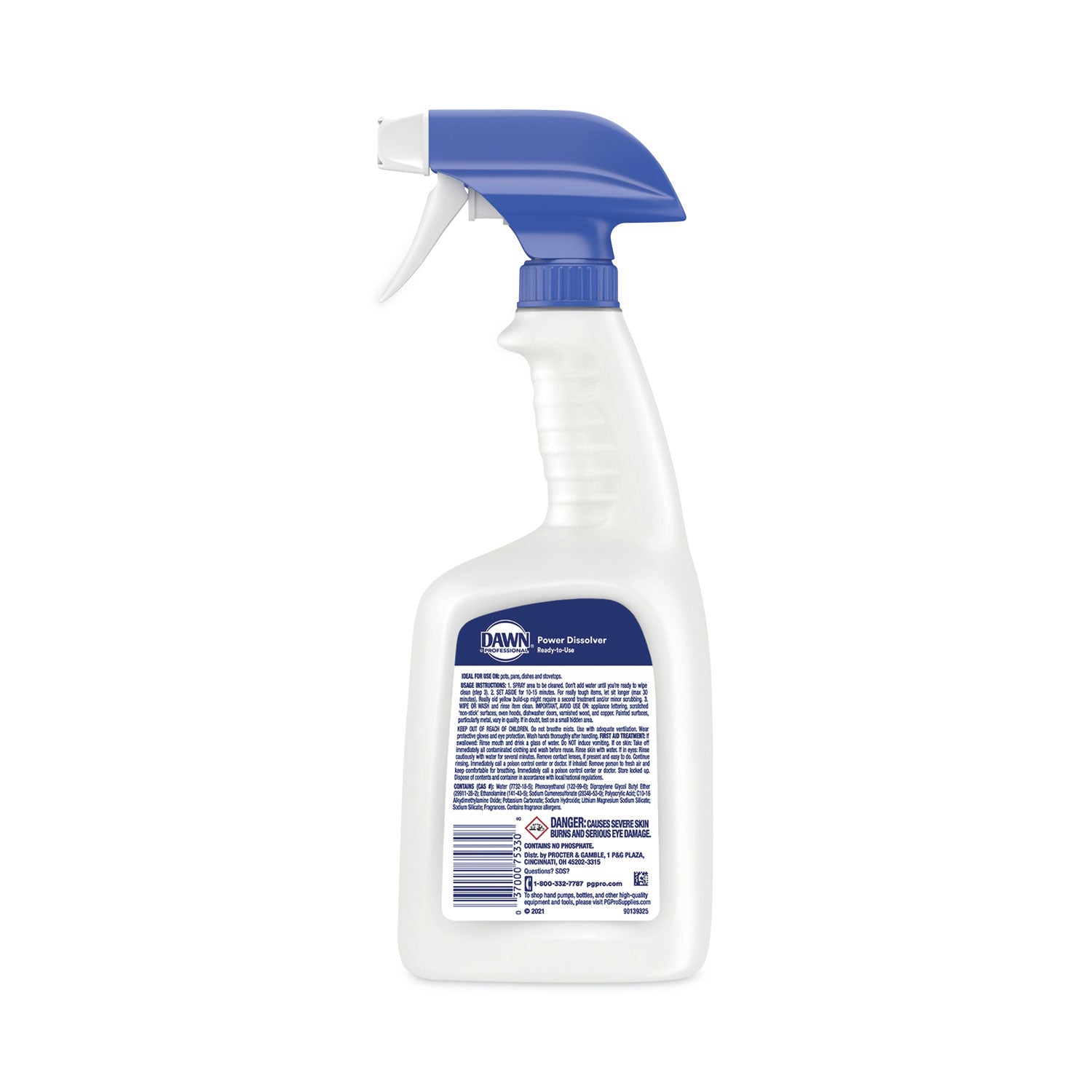 Liquid Ready-To-Use Grease Fighting Power Dissolver Spray, 32 oz Trigger On Spray Bottle